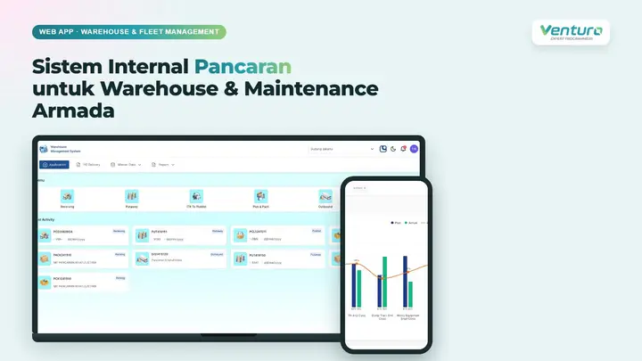 Sistem Warehouse & Maintenance Armada untuk Pancaran